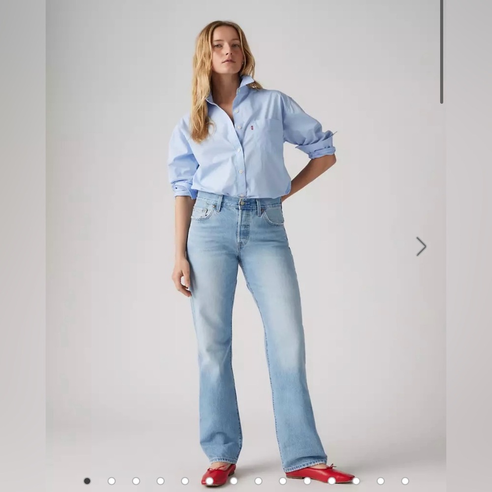 Levi’s Light Blue 501 Jeans